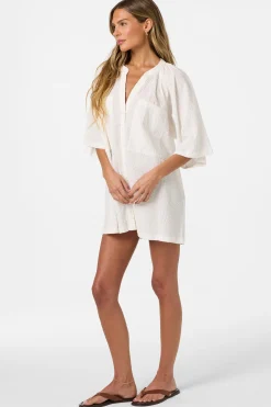 Shay Cover-Up Shirt Dress