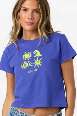 Shell Star Fitted Tee