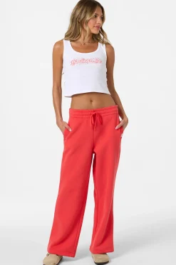 Straight Leg Fleece Sweatpants