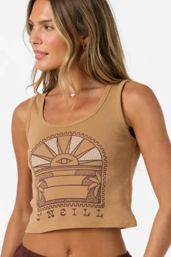 Sun Eye Scoopneck Tank