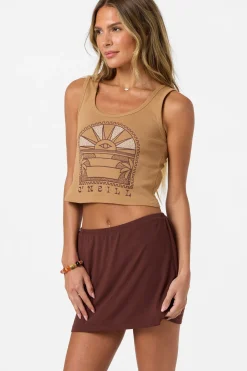 Sun Eye Scoopneck Tank