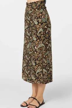 Sunni Rosalia Paisley Midi Skirt