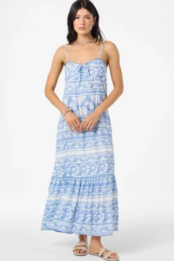 Tasmin Abstract Midi Dress