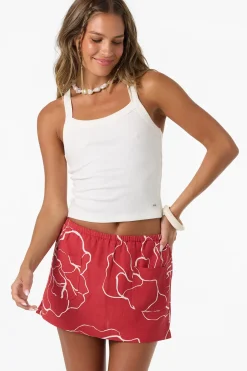 Townes Floral Skort
