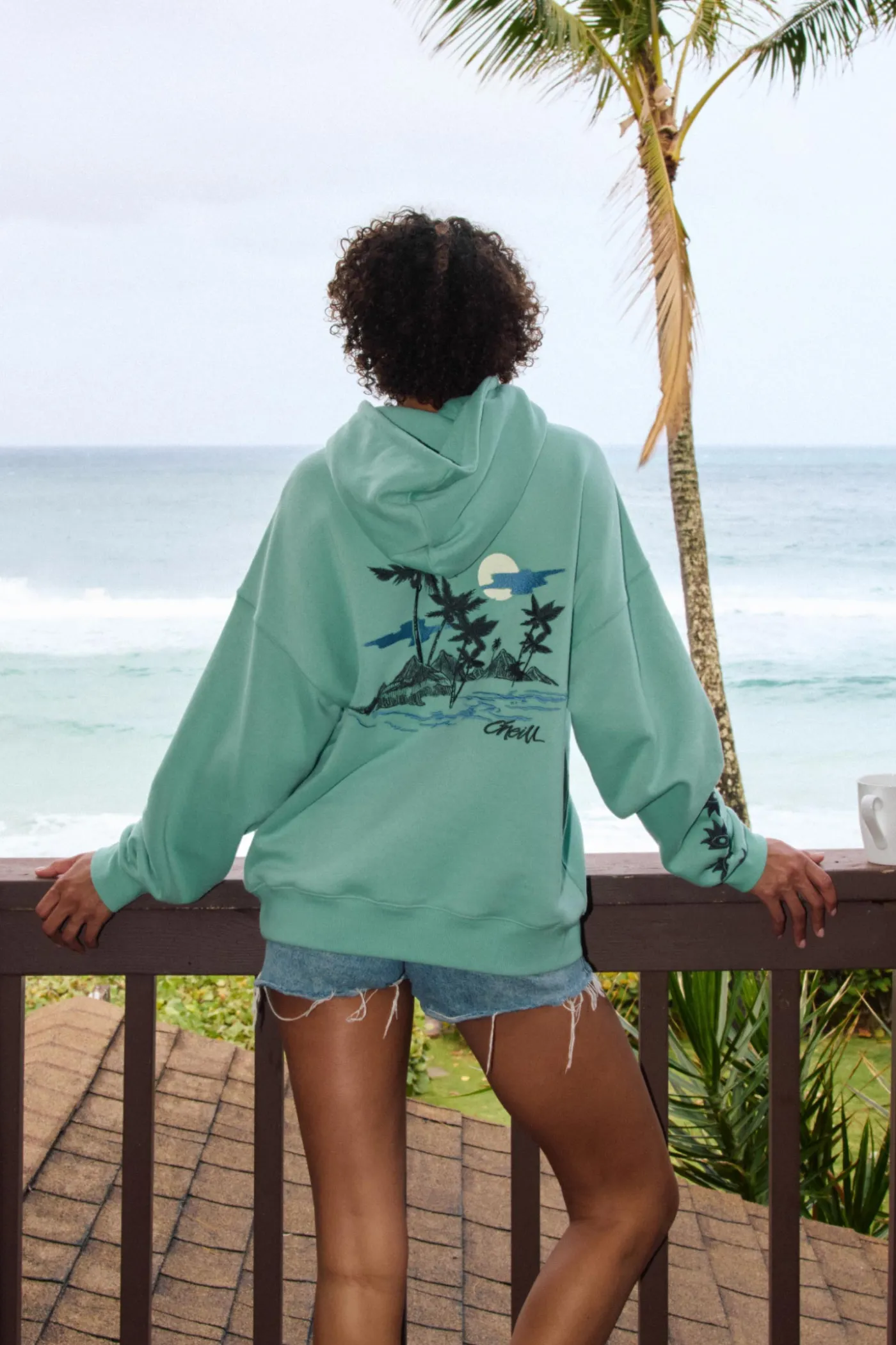 Tropic Melt Oversized Hoodie