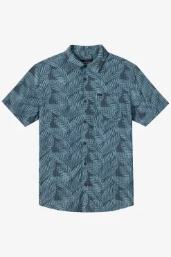 TRVLR Perforated Printed Standard Fit Shirt