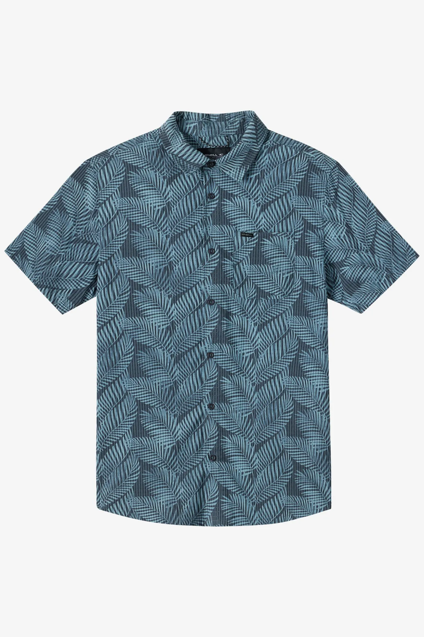TRVLR Perforated Printed Standard Fit Shirt