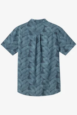 TRVLR Perforated Printed Standard Fit Shirt