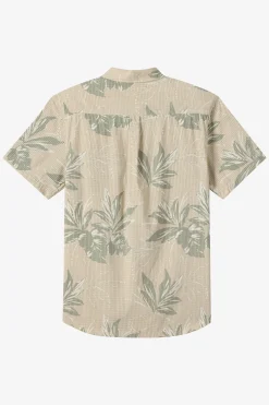 TRVLR Perforated Printed Standard Fit Shirt