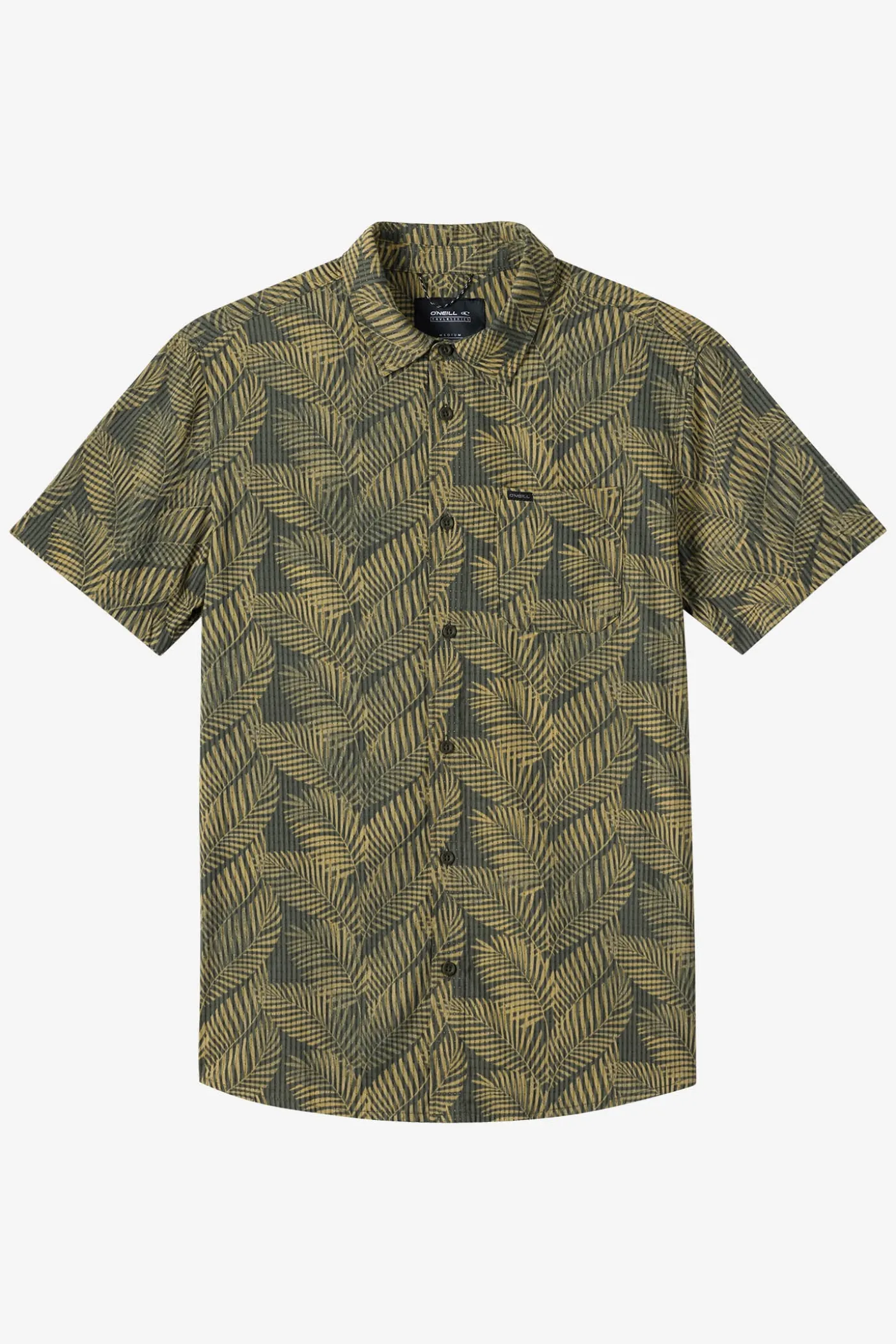 TRVLR Perforated Printed Standard Fit Shirt