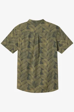 TRVLR Perforated Printed Standard Fit Shirt