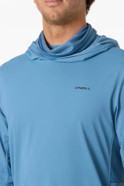 TRVLR UPF Elevated Hooded Long Sleeve Pullover
