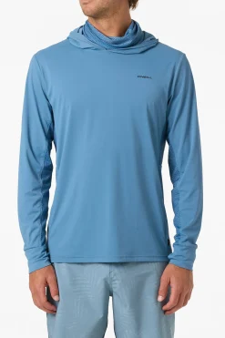 TRVLR UPF Elevated Hooded Long Sleeve Pullover