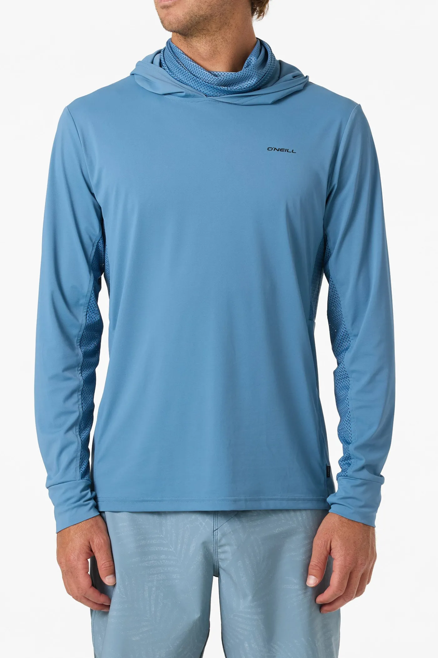 TRVLR UPF Elevated Hooded Long Sleeve Pullover
