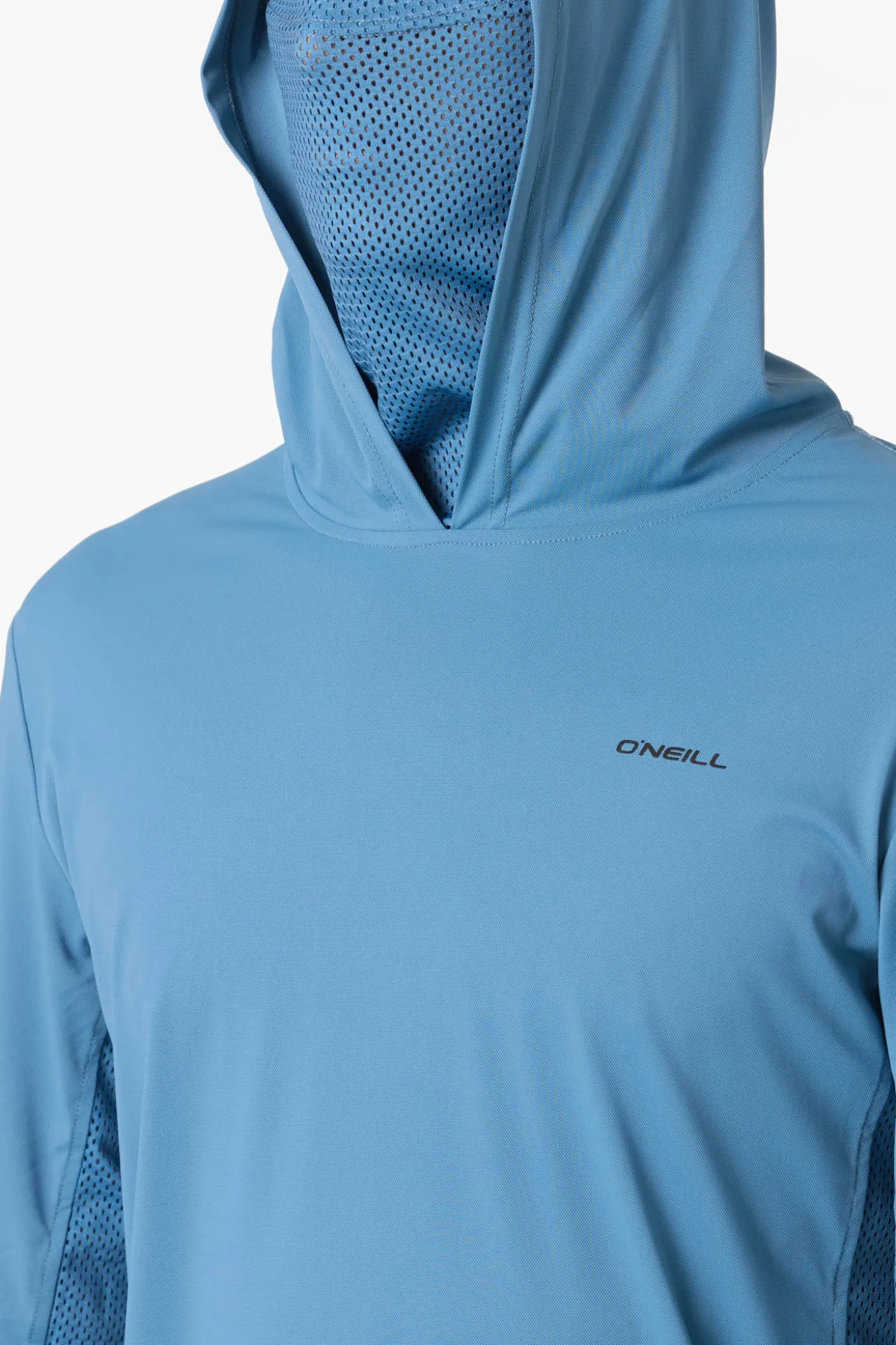 TRVLR UPF Elevated Hooded Long Sleeve Pullover
