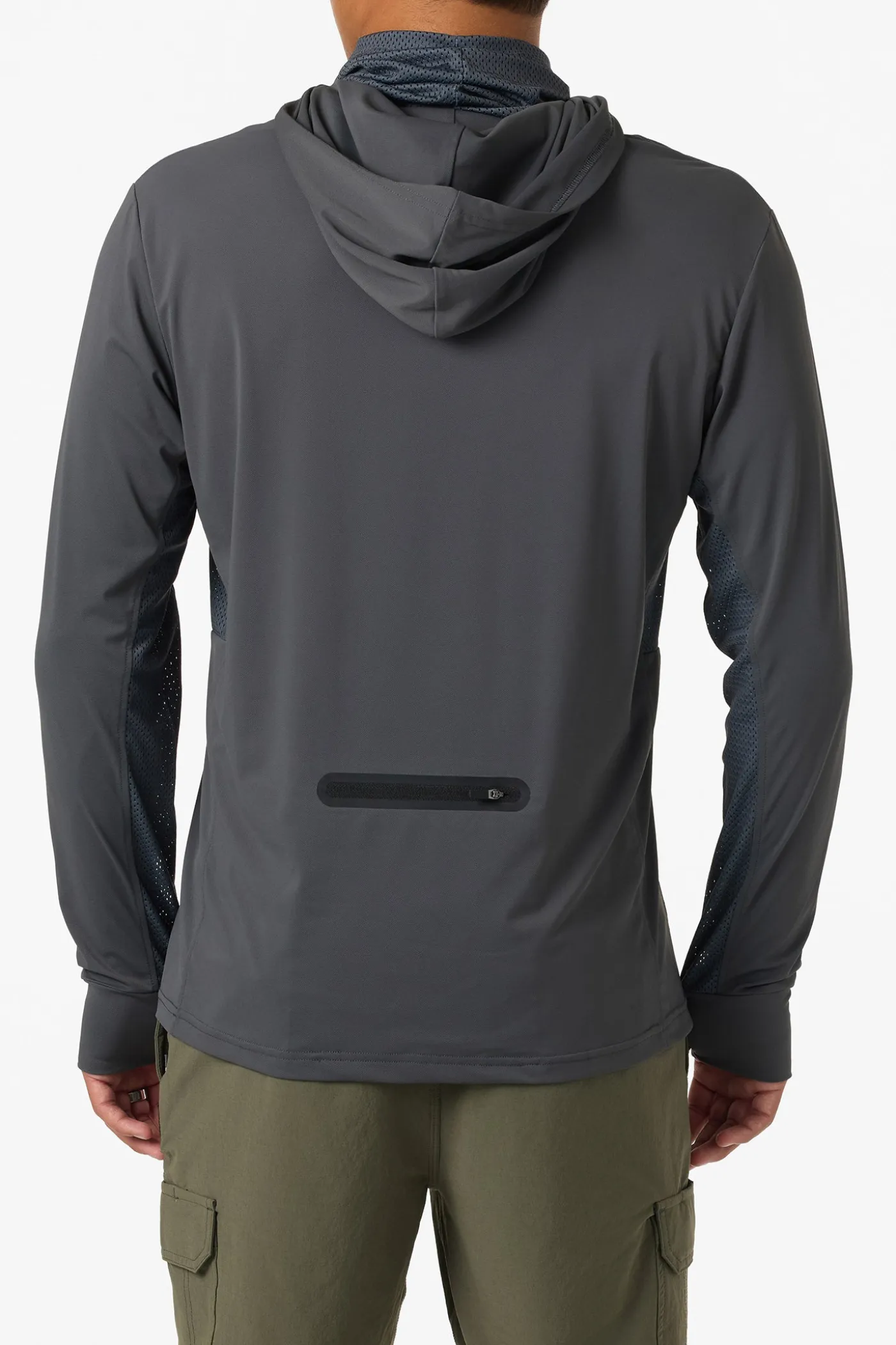TRVLR UPF Elevated Hooded Long Sleeve Pullover