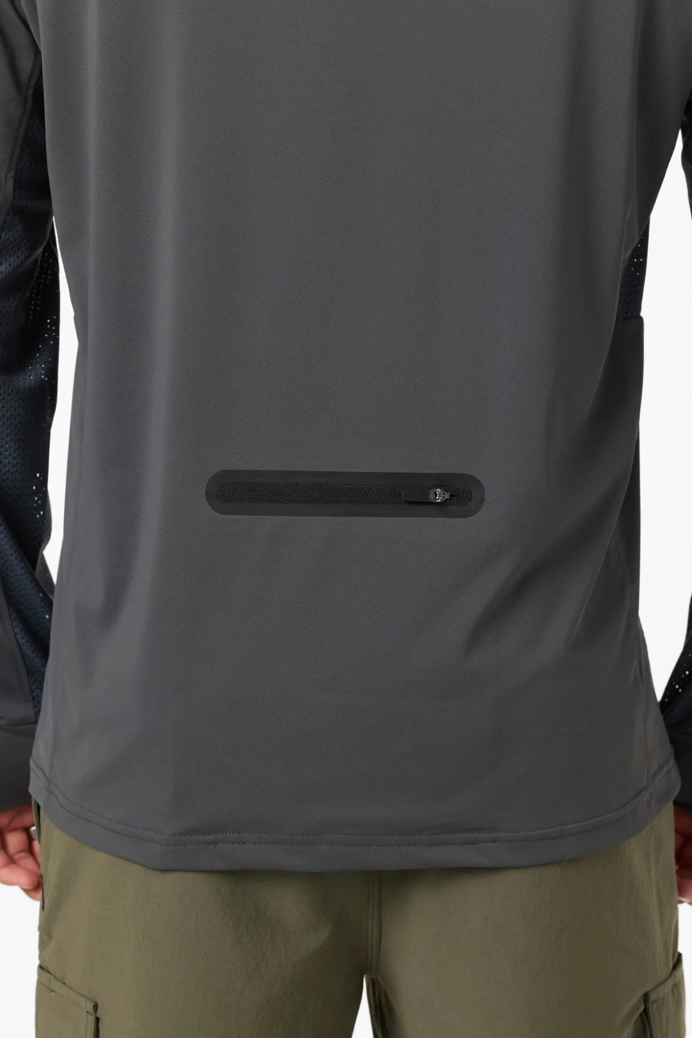 TRVLR UPF Elevated Hooded Long Sleeve Pullover