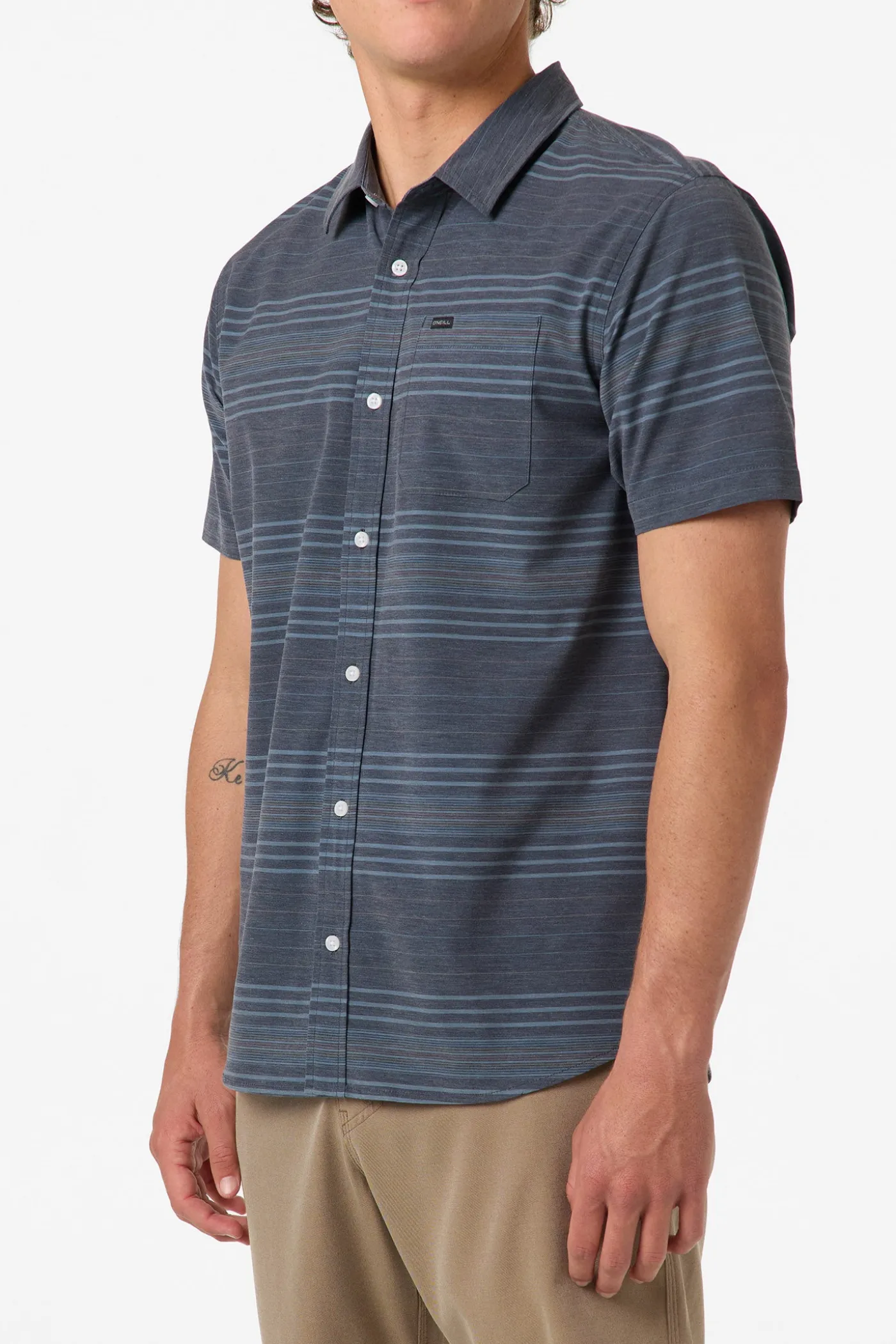 TRVLR UPF Traverse Stripe Standard Fit Shirt
