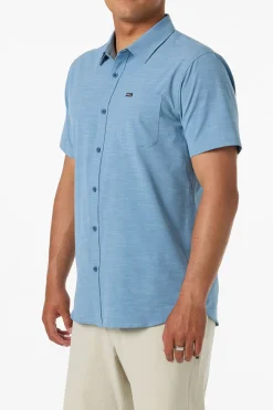 UPF Slub Solid Standard Fit Shirt