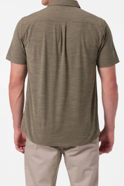 UPF Slub Solid Standard Fit Shirt