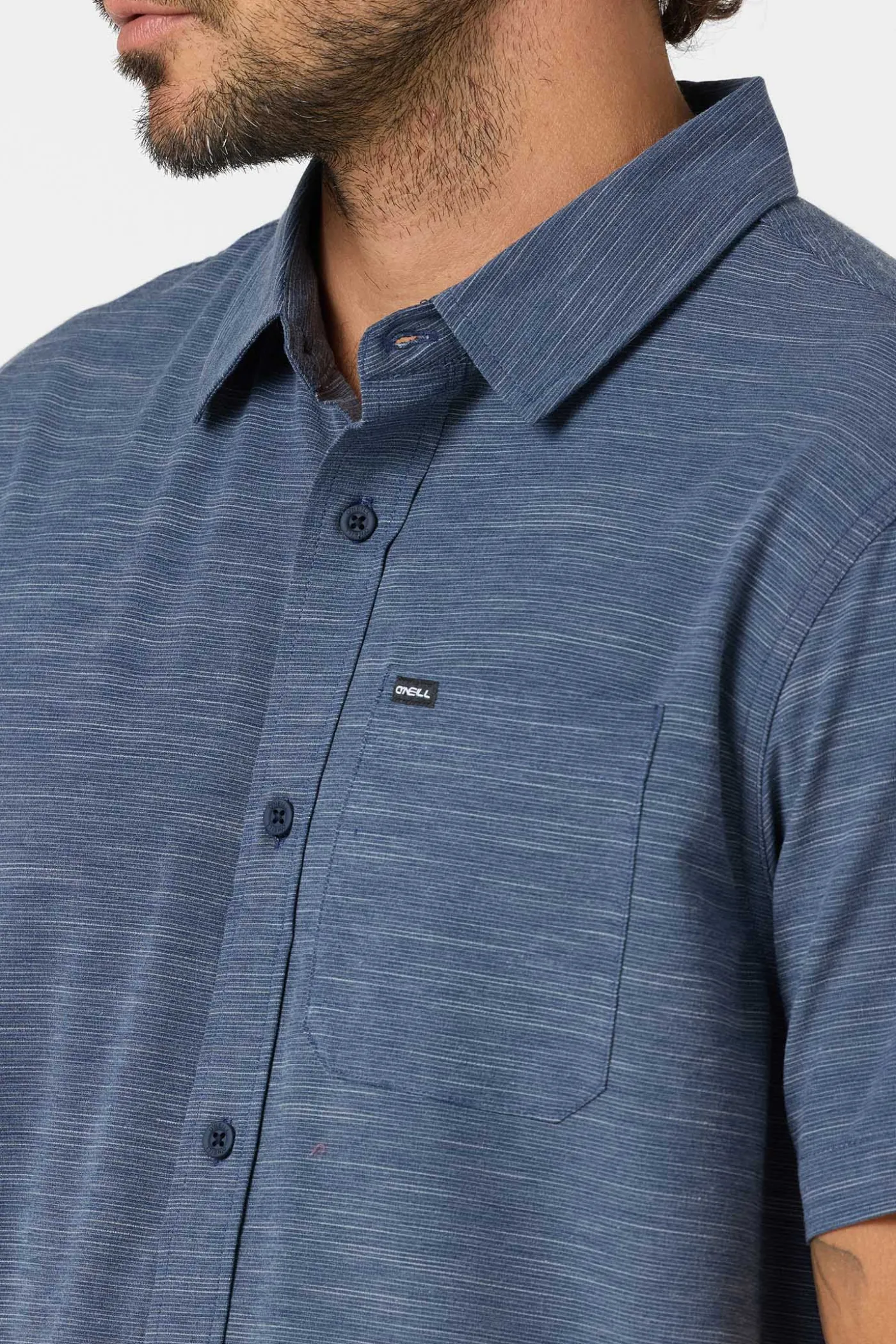 UPF Slub Solid Standard Fit Shirt