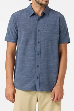 UPF Slub Solid Standard Fit Shirt