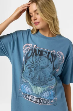 Wave Rider Oversized Tee