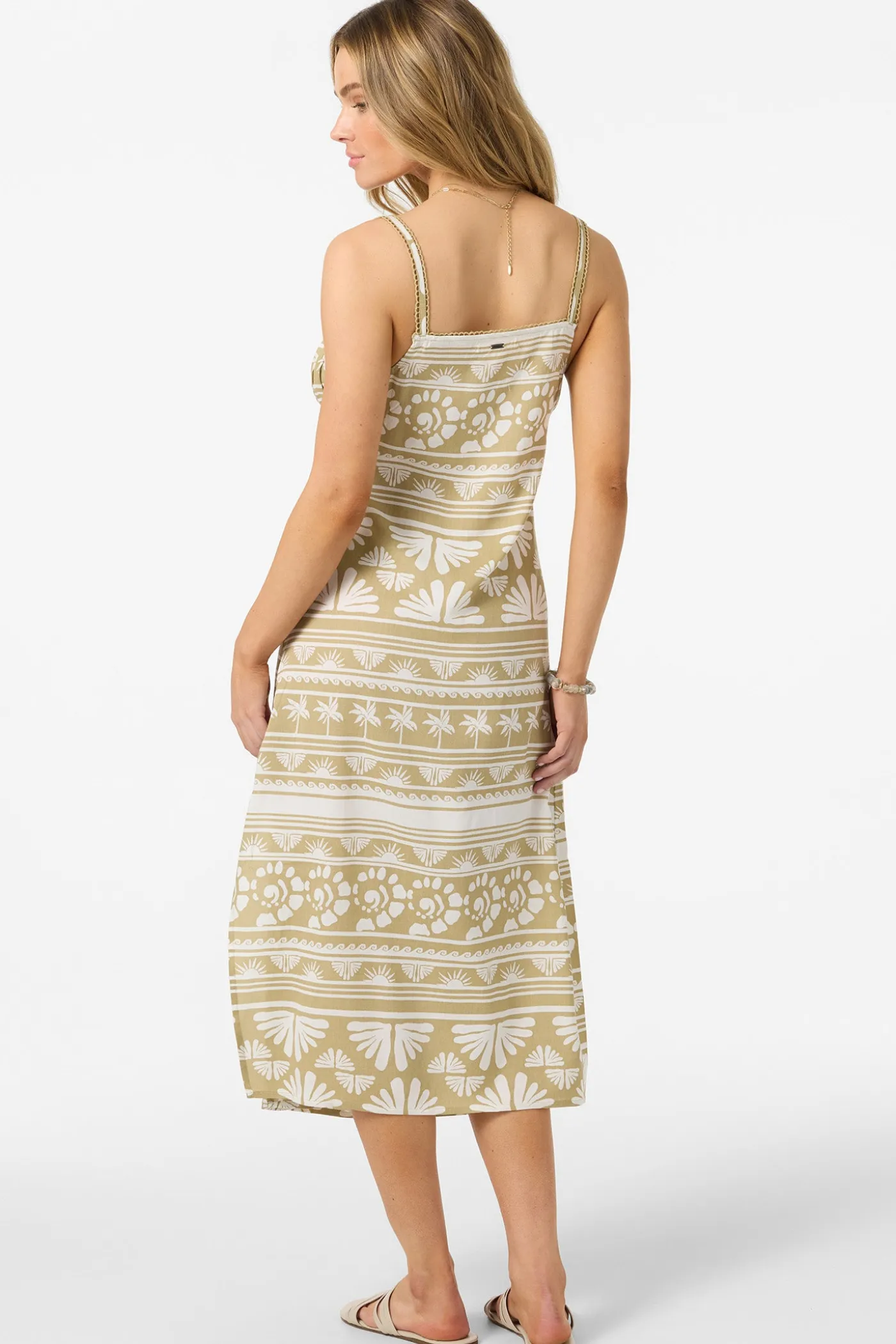 Wiley Abstract Dress Midi Dress