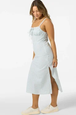 Wiley Plaid Dress Midi Dress
