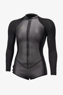 Women's Bahia 2/1mm Front Zip L/S Surf Suit