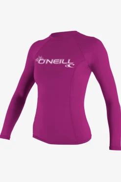 Women's Basic 50+ L/S Rash Guard
