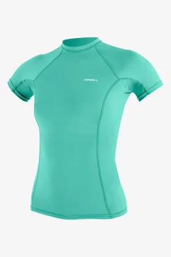 Women's Basic Skins-2 S/S Rash Guard