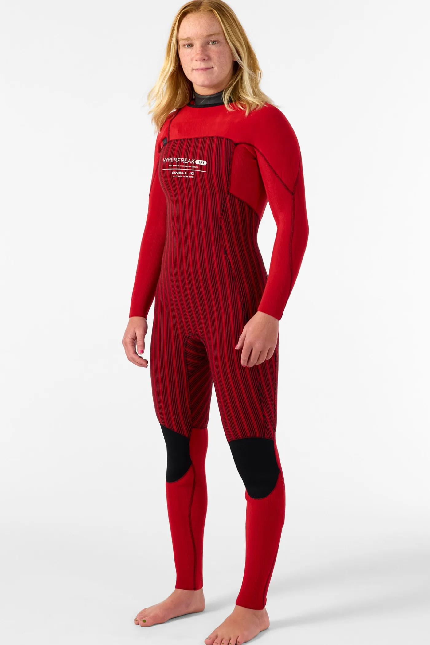 Women's Hyperfreak Fire 4/3mm+ Chest Zip Full Wetsuit