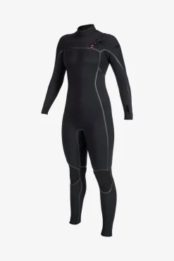 Women's Hyperfreak Fire 4/3mm+ Chest Zip Full Wetsuit
