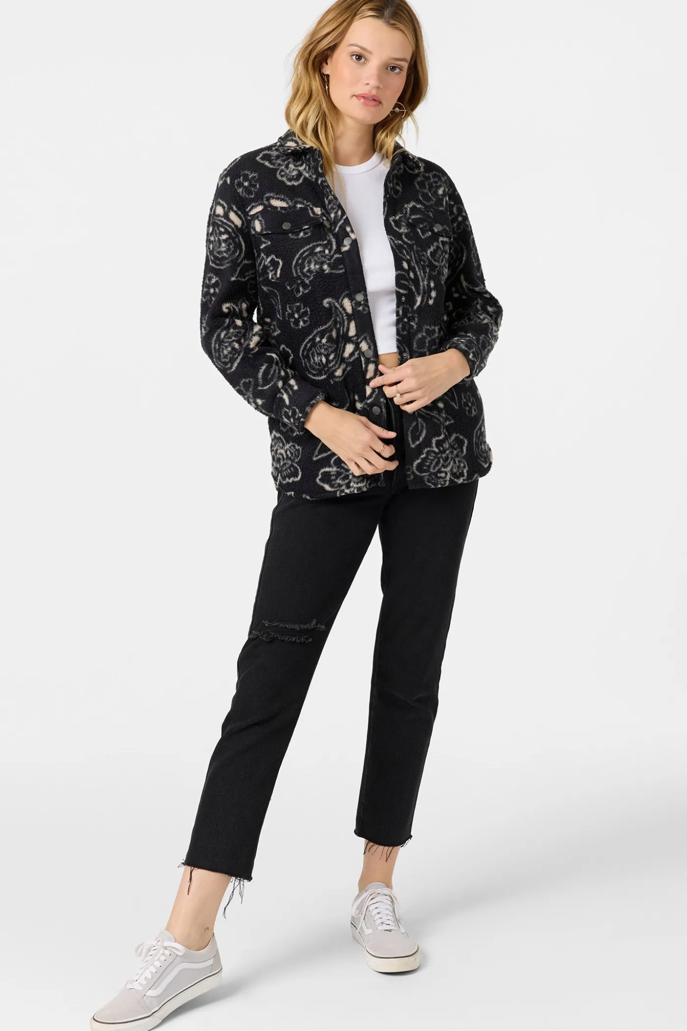 Zuma High Pile Long Sleeve Top