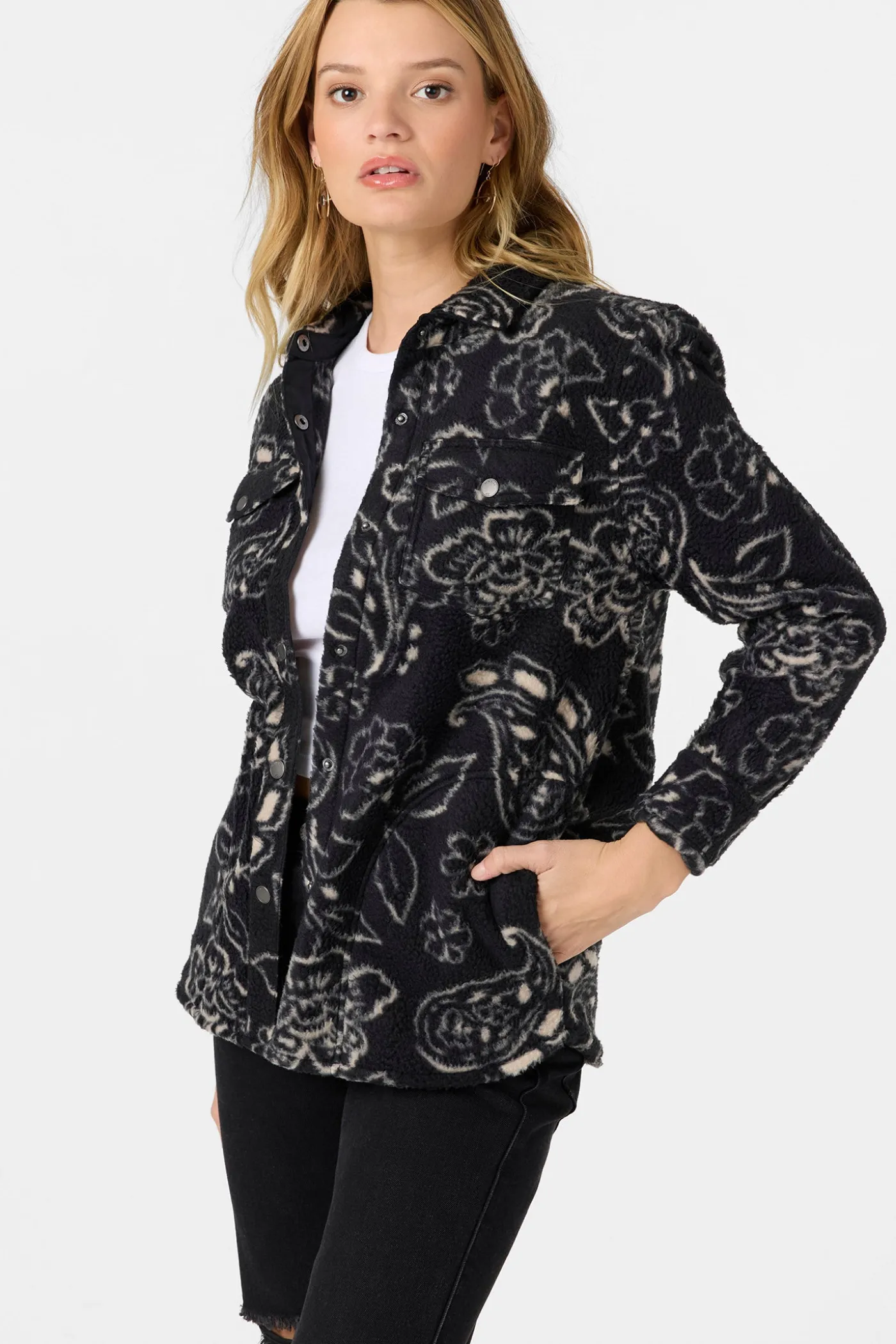 Zuma High Pile Long Sleeve Top