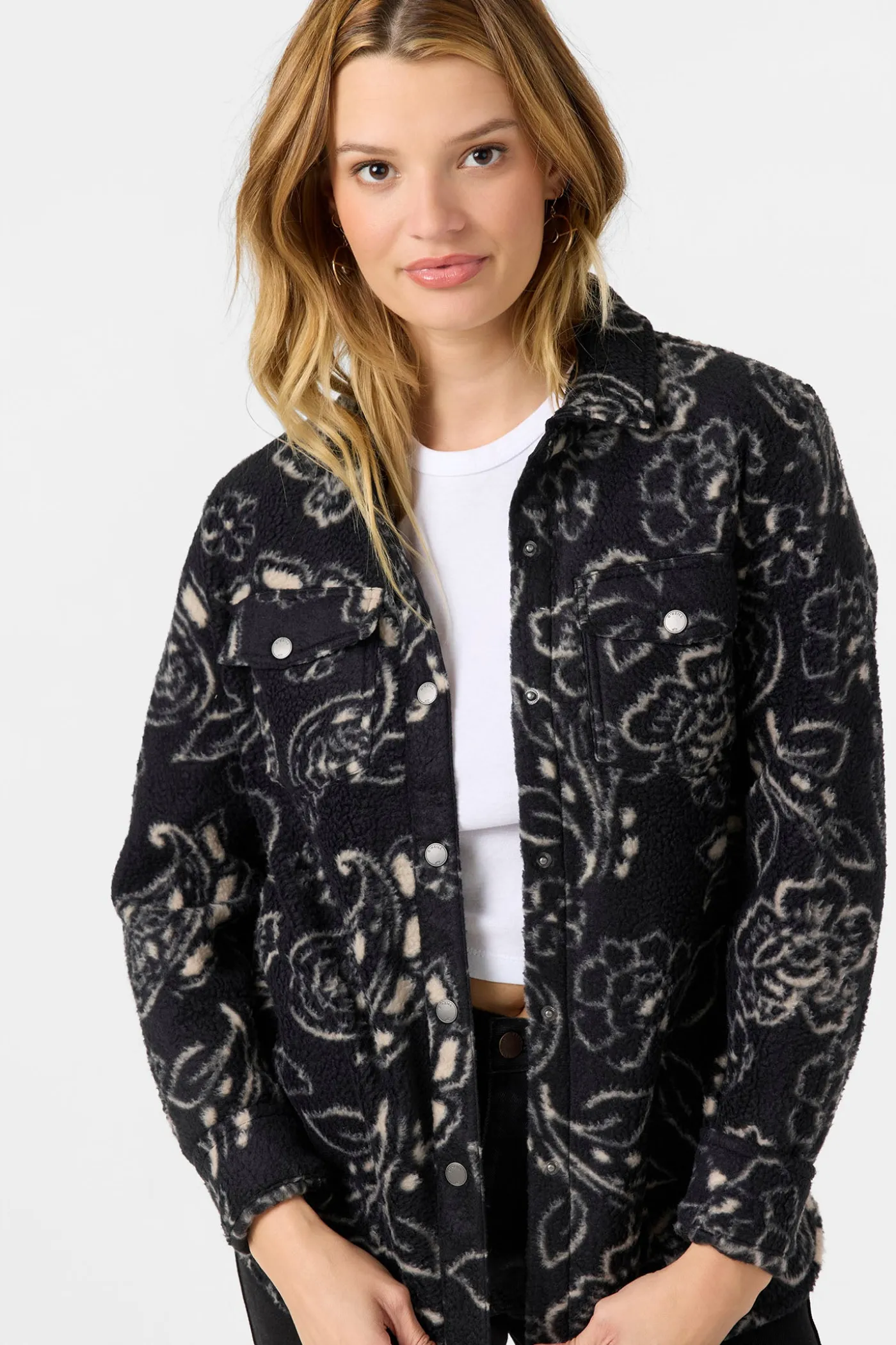 Zuma High Pile Long Sleeve Top